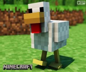 Puzzle Minecraft κοτόπουλο